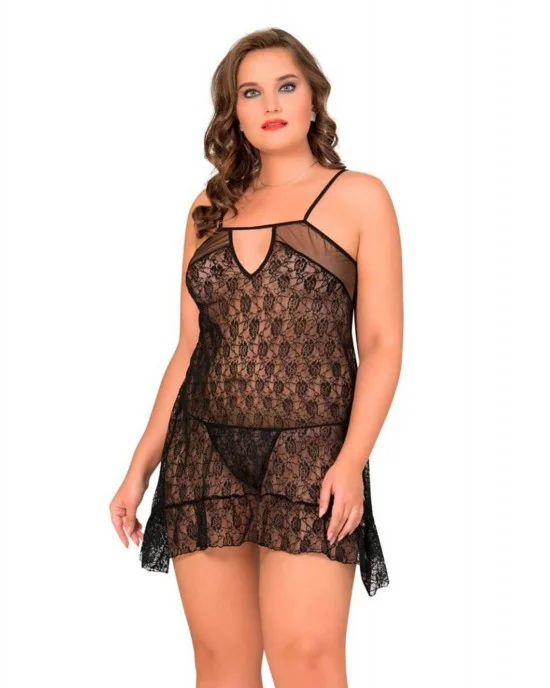 Plus size sales lingerie sleepwear